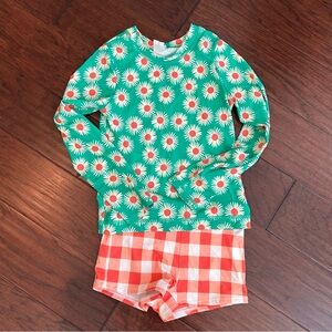 Hanna Andersson rash guard swimsuit set